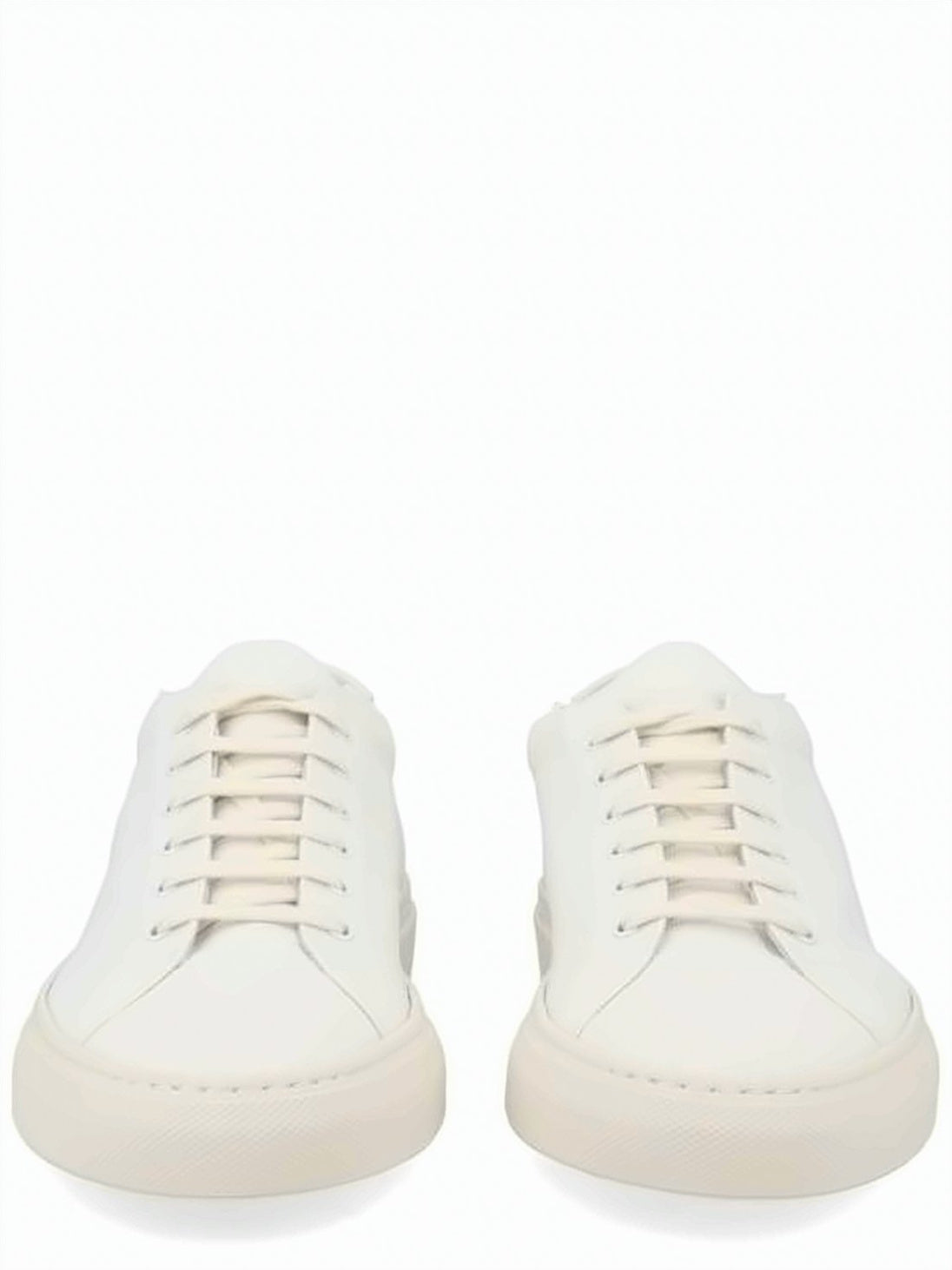 Minimalist Canvas Low-Top Sneakers with Subtle Gold Detailing