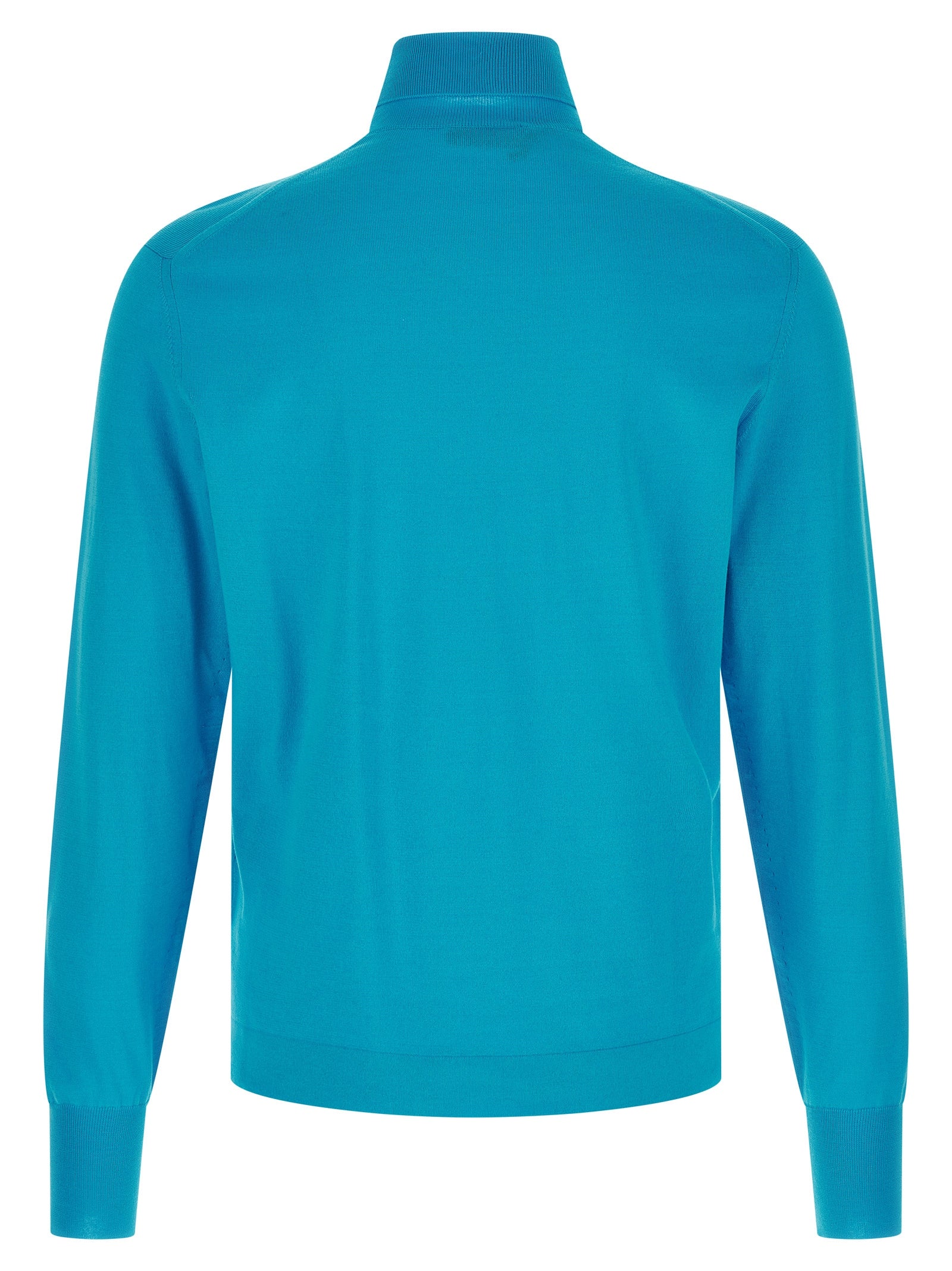Logo Intarsia Turtleneck Sweater