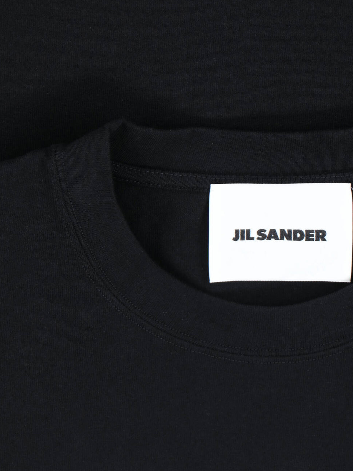 Black Layered Striped Long-Sleeve T-Shirt