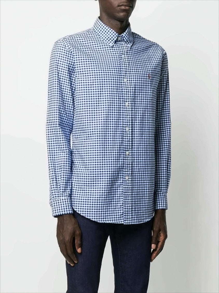 Classic Gingham Check Long-Sleeve Shirt
