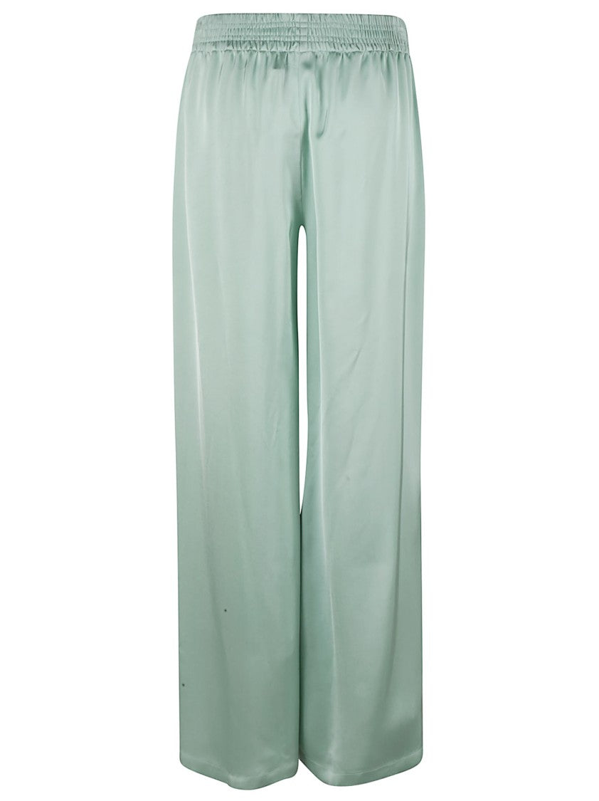 Relaxed Wide-Leg Trousers With Elasticated Waistband
