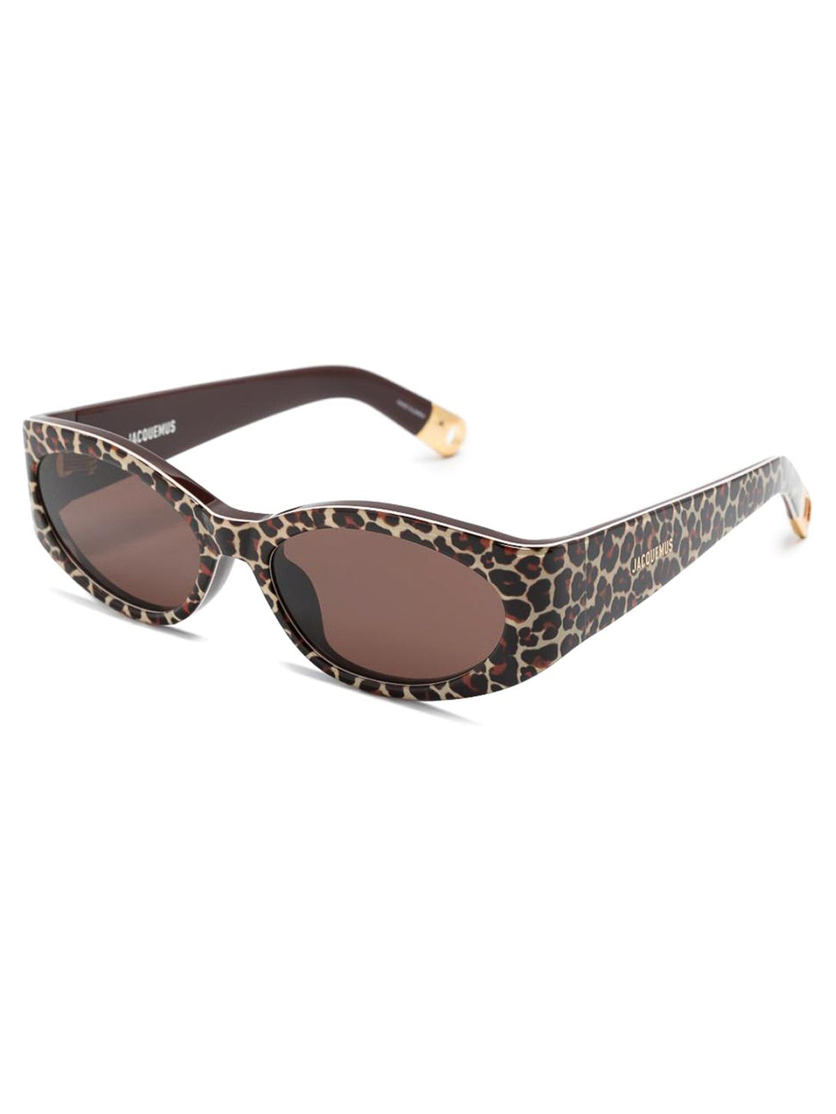 Bold Leopard Print Cat-Eye Sunglasses