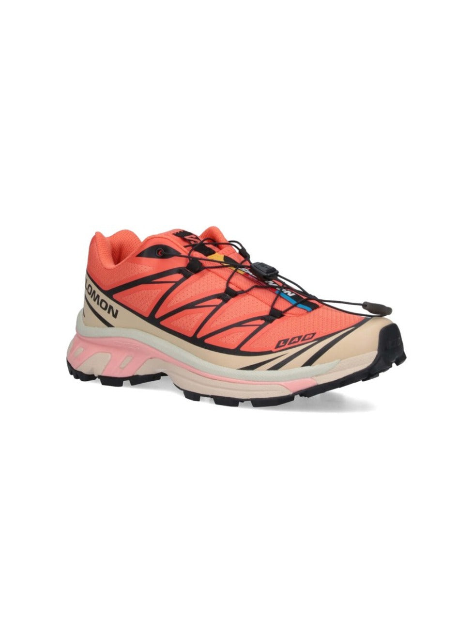 Xt-6 Sneakers In Pink Fabric "Living Coral"