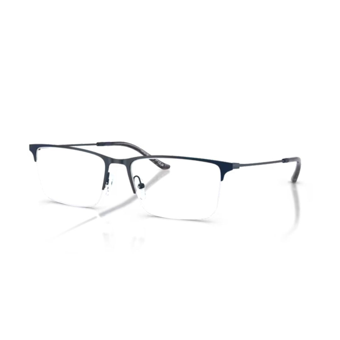 0ea1171 Rectangular Metal Frame Eyeglasses with Adjustable Nose Pads