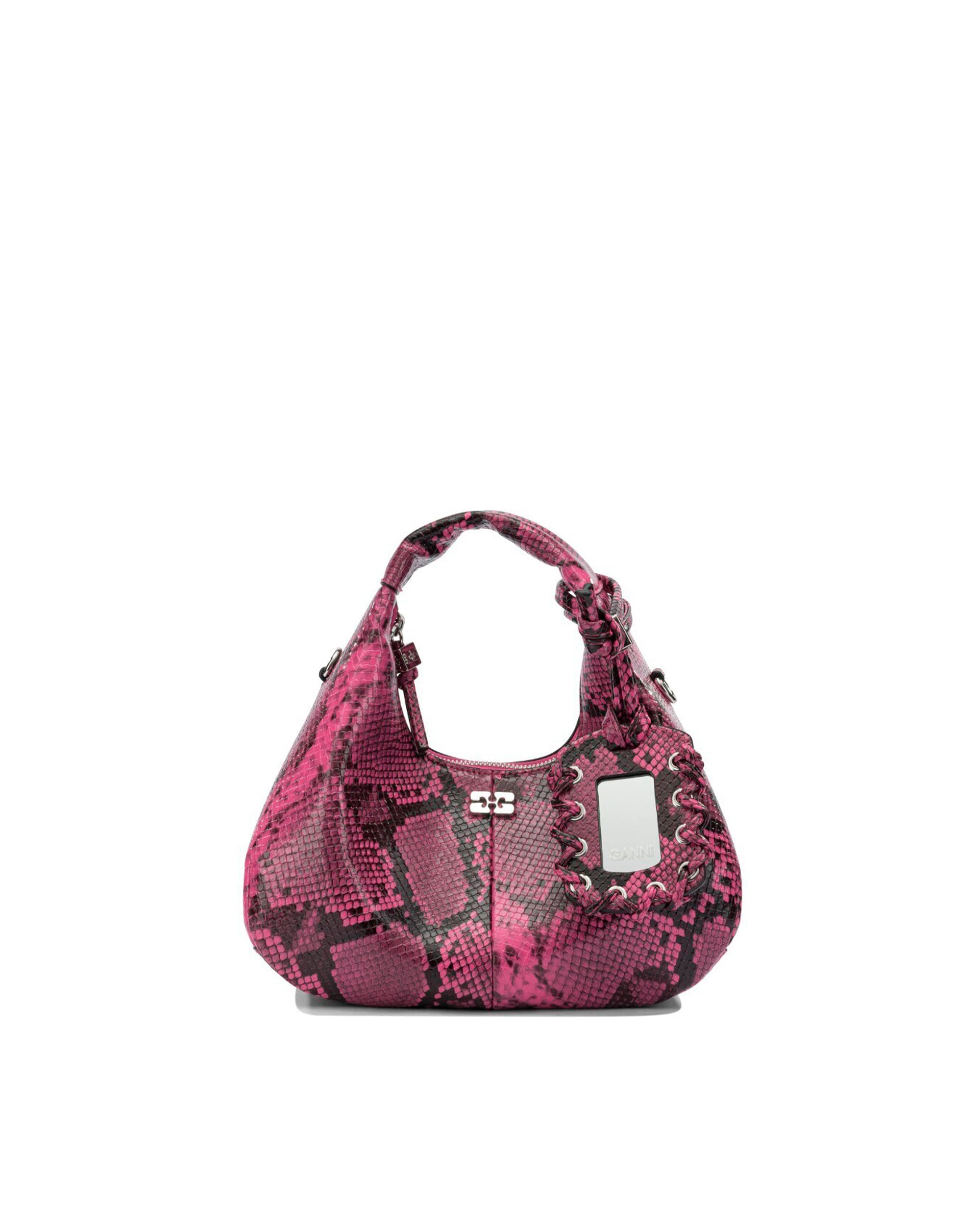 Snake Pink Mini Hobo