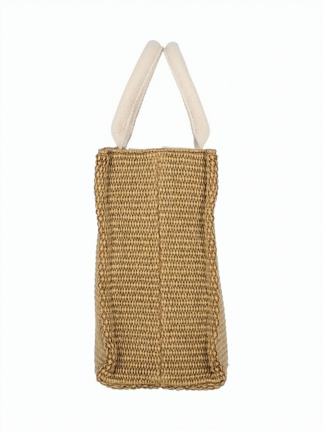 Textured Woven Tote Bag with Detachable Strap