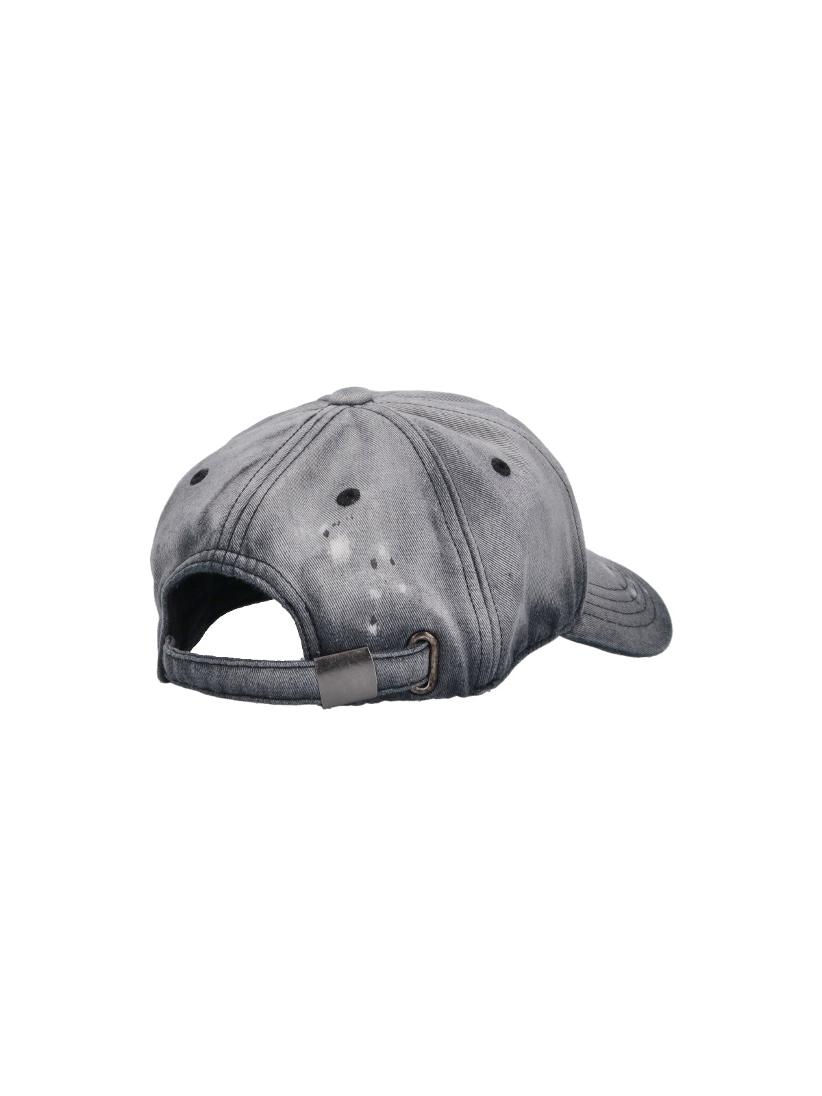 Gray Ballcap Cotton Blend Baseball Cap