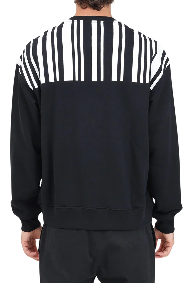 Classic Black Cotton Sweatshirt