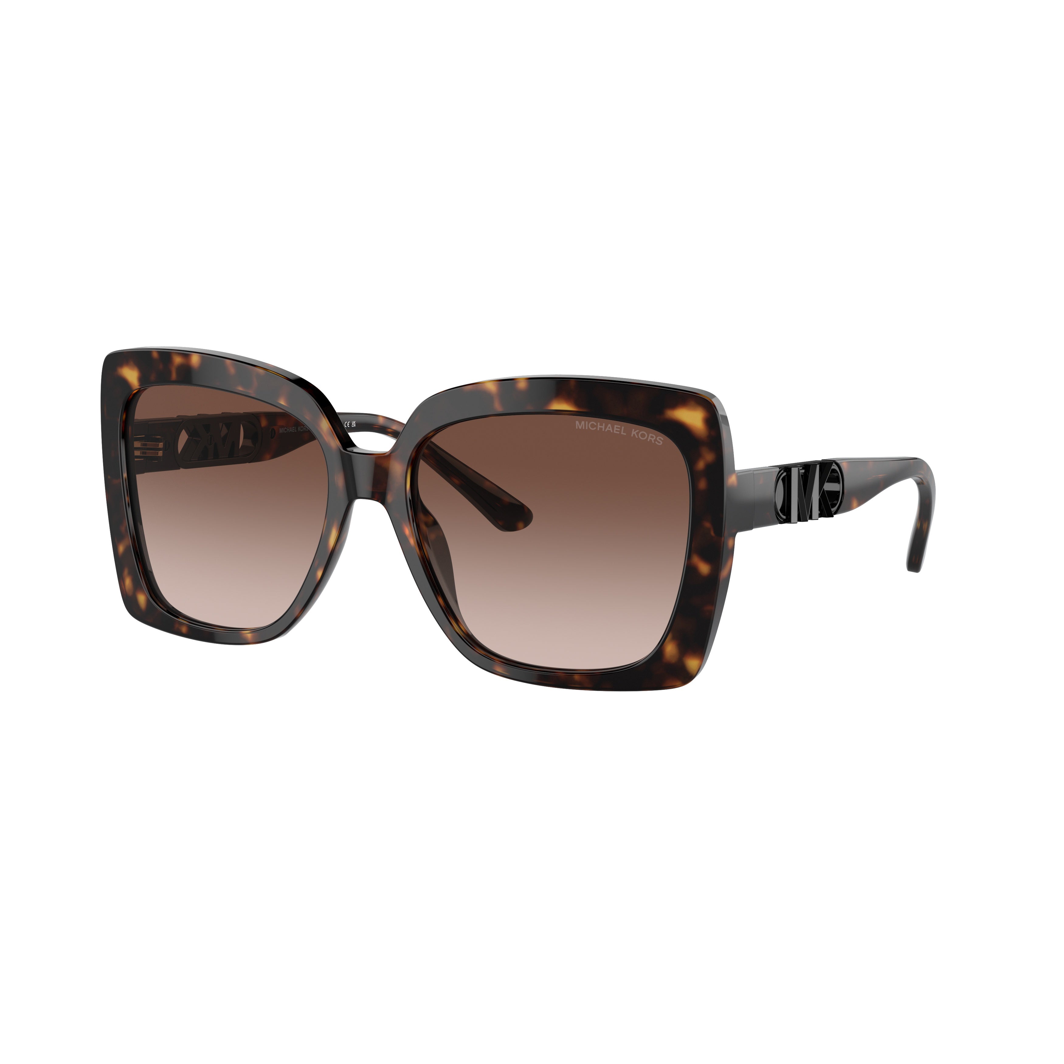 0mk2213 Oversized Square Frame Sunglasses with Tortoiseshell Pattern
