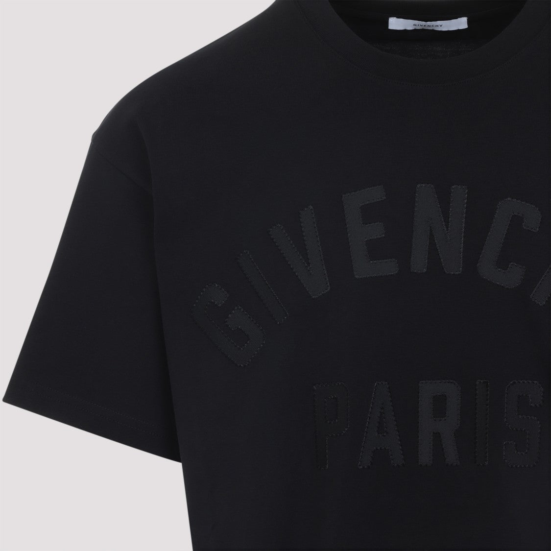 Relaxed Fit Embossed Logo Cotton T-Shirt