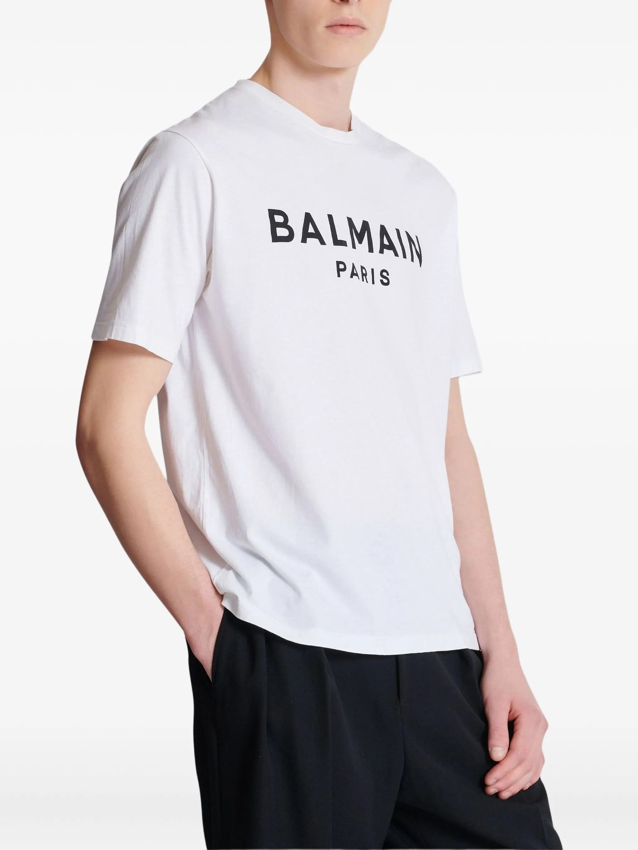 White Loose Ss Bold Logo T-Shirt