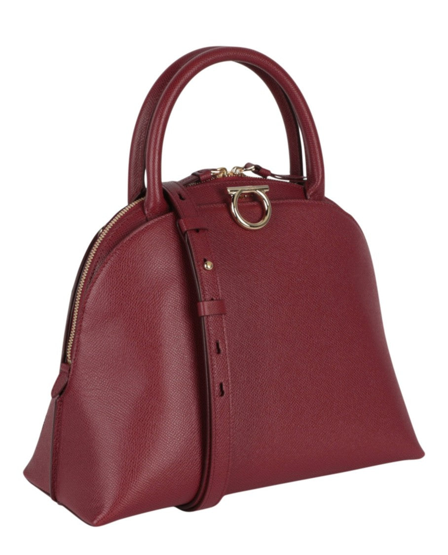 Gancini Medium Top Handle Bag