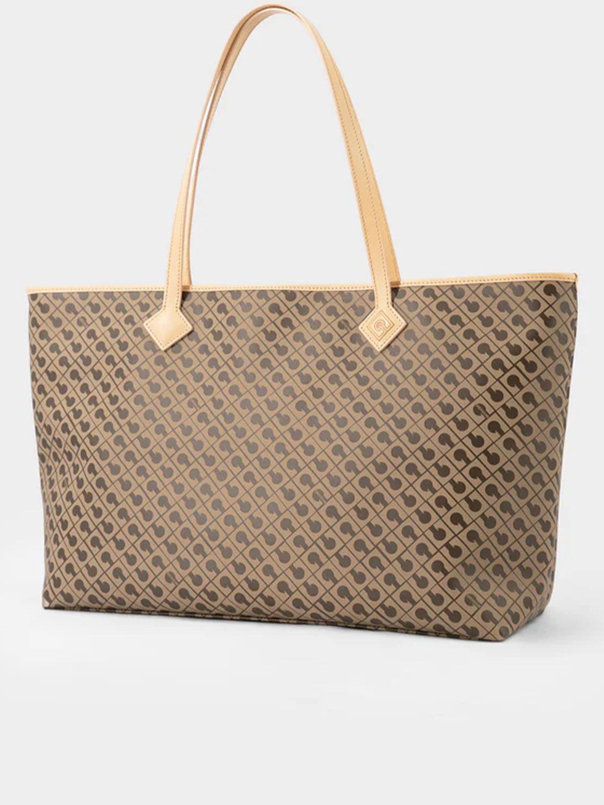 Medium Shopper Geometric Pattern Neutral Tote