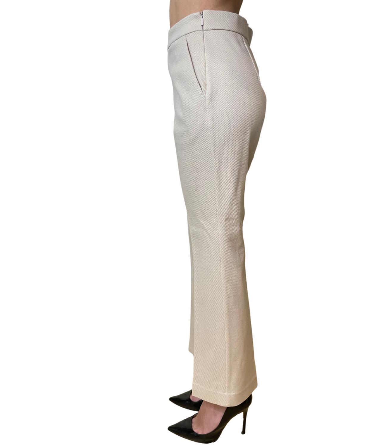 Ivory White Mmlcaliffo Polyamide Trousers