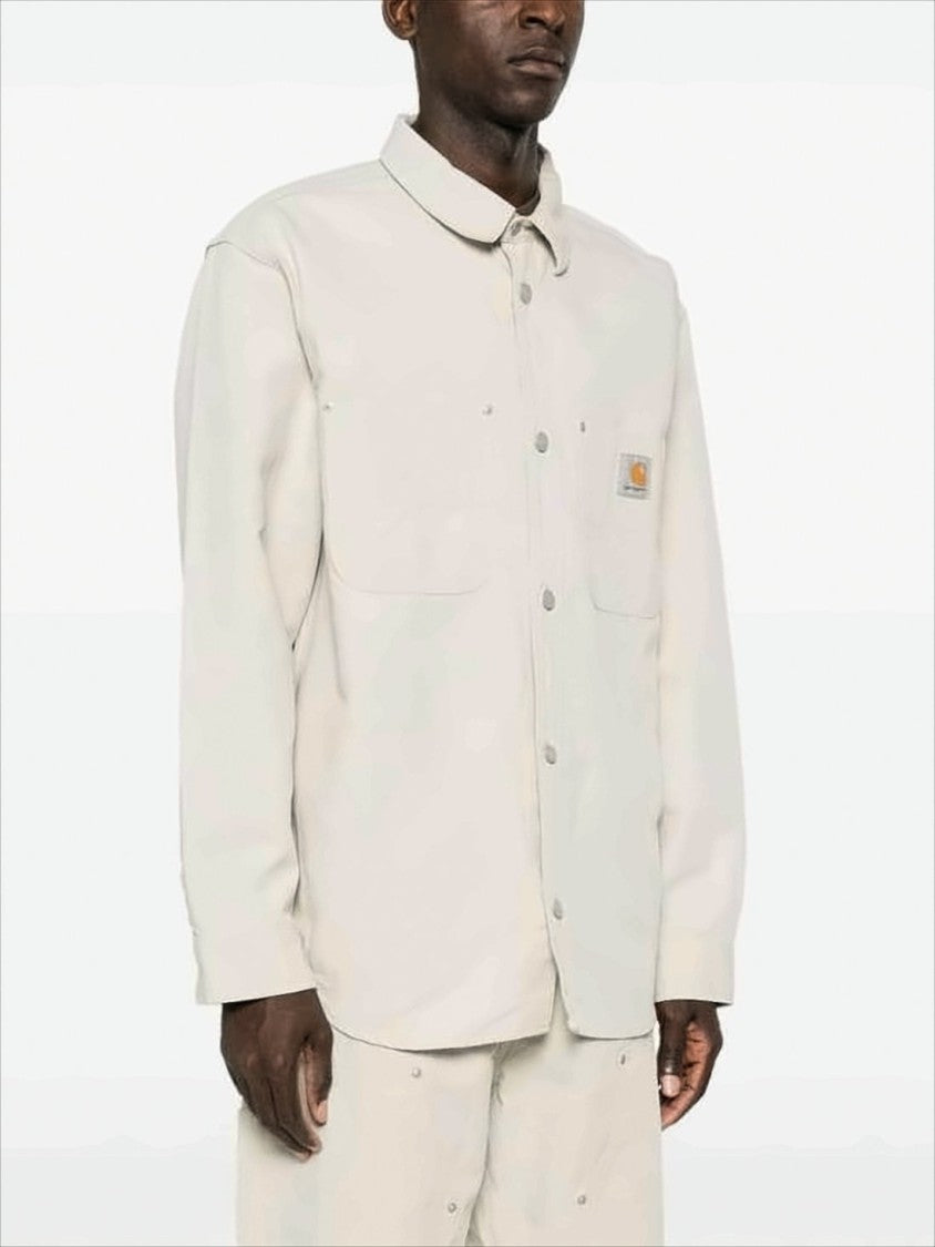 Relaxed Fit Cotton-Linen Blend Jacket