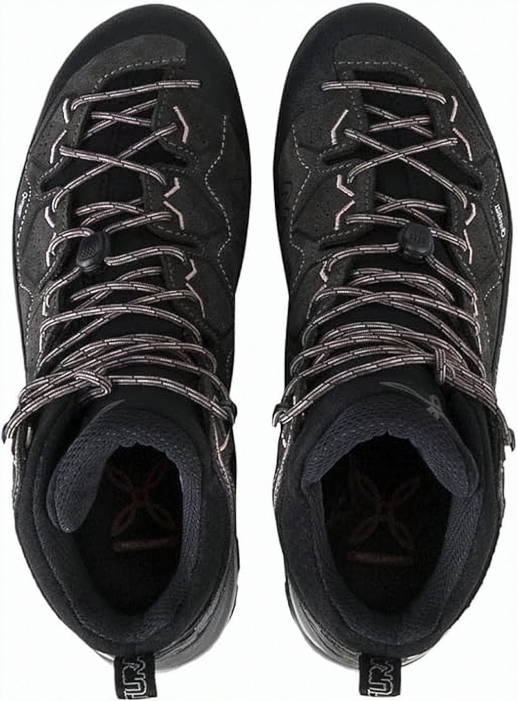 High-Top Hiking Boots with Rugged Leather