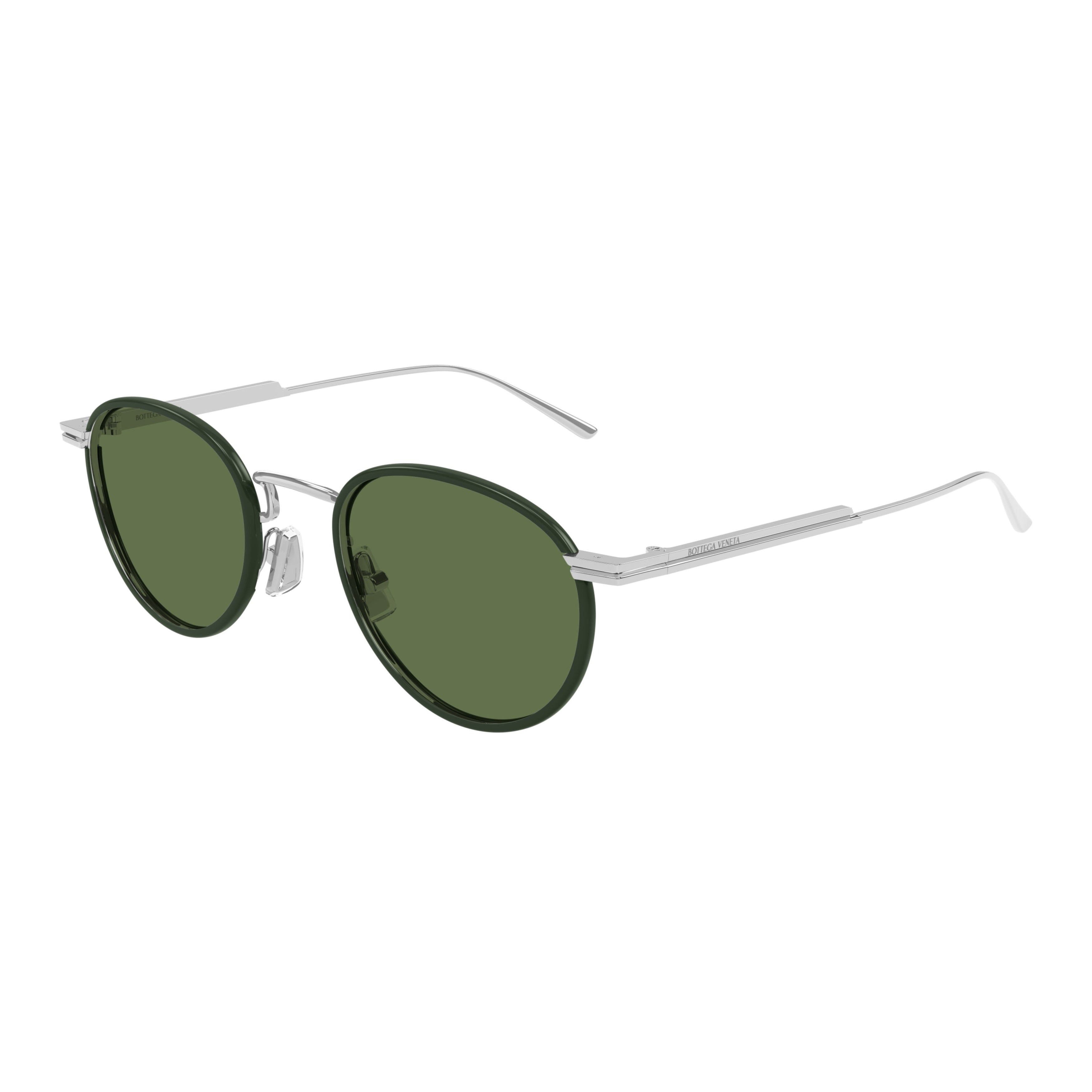 Bv1389s Round Green Tinted Sunglasses