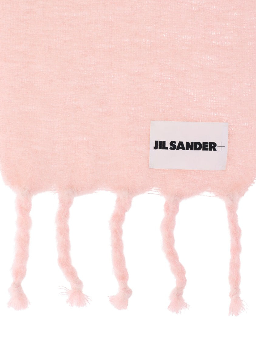 Mohair And Wool Scarf – Pink