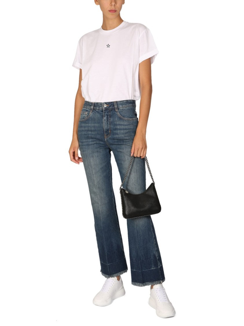 Mid-Rise Blue Denim Jeans