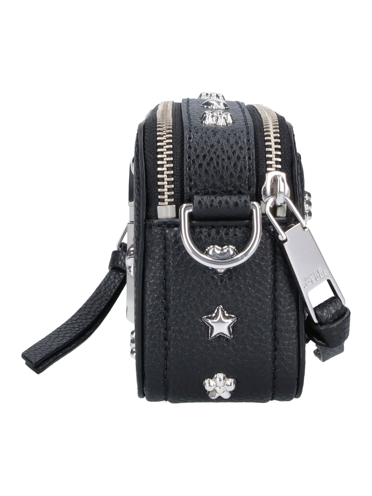 Black The Snapshot Calf Leather Bag