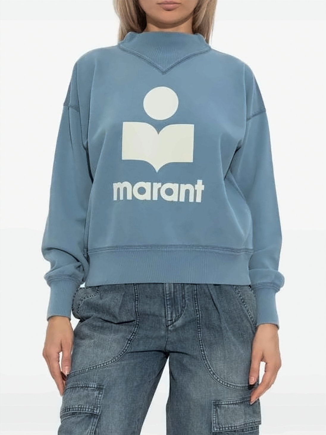 Relaxed Fit Long-Sleeve Sweatshirt