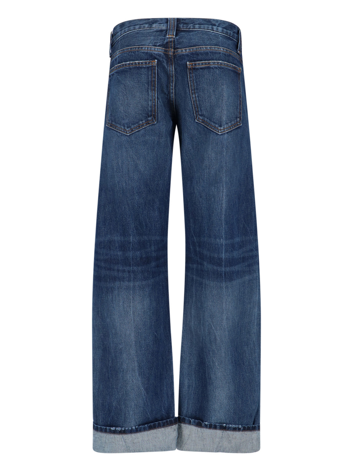 "Karo" Wide Jeans – Blue