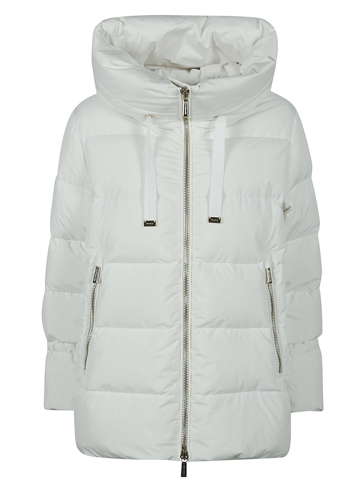 Padded Jacket with Structured Collar