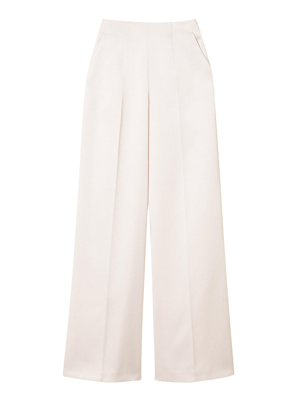 Wide-Leg Palazzo Pants with Fluid Silhouette