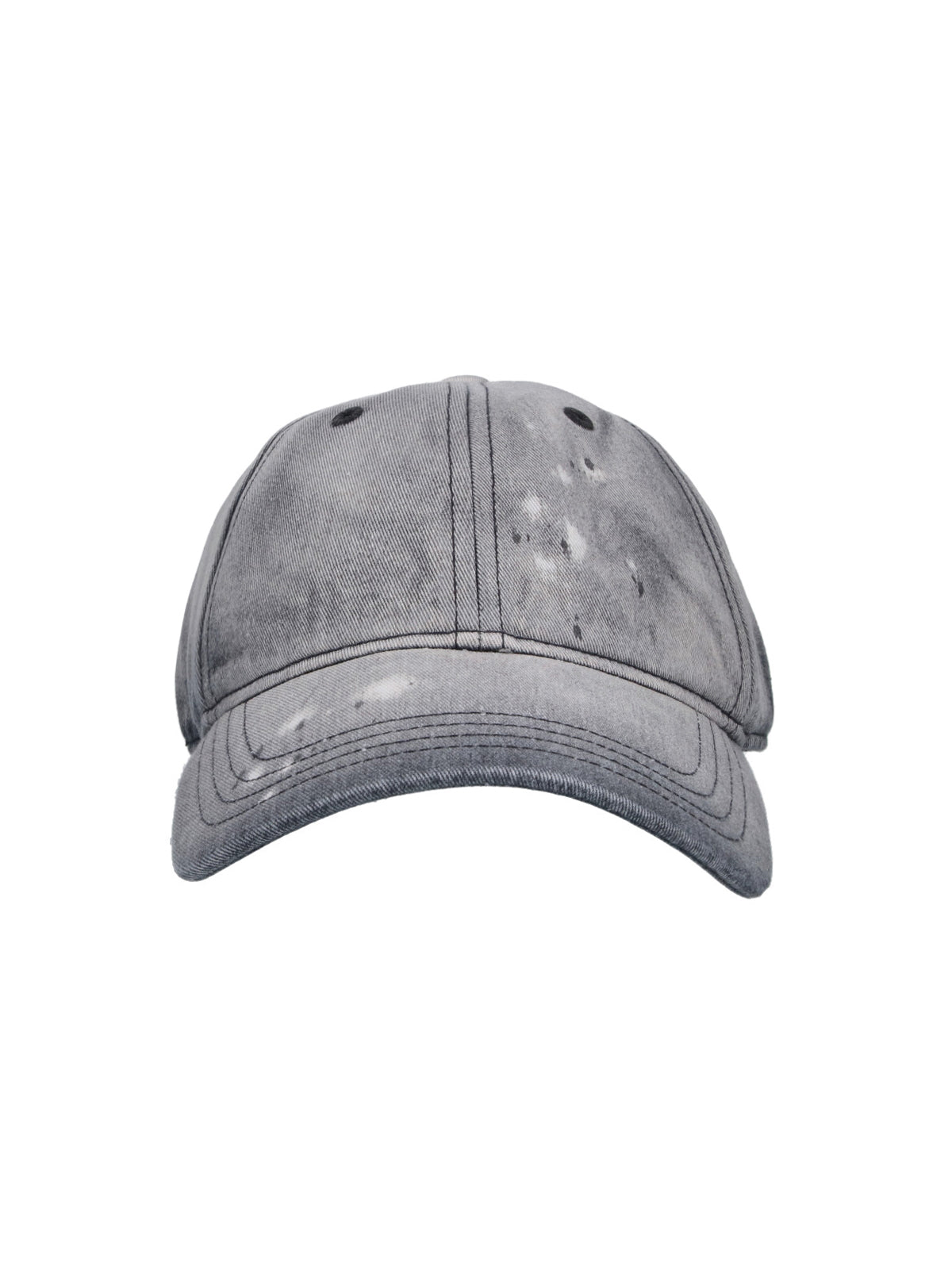 Gray Ballcap Cotton Blend Baseball Cap
