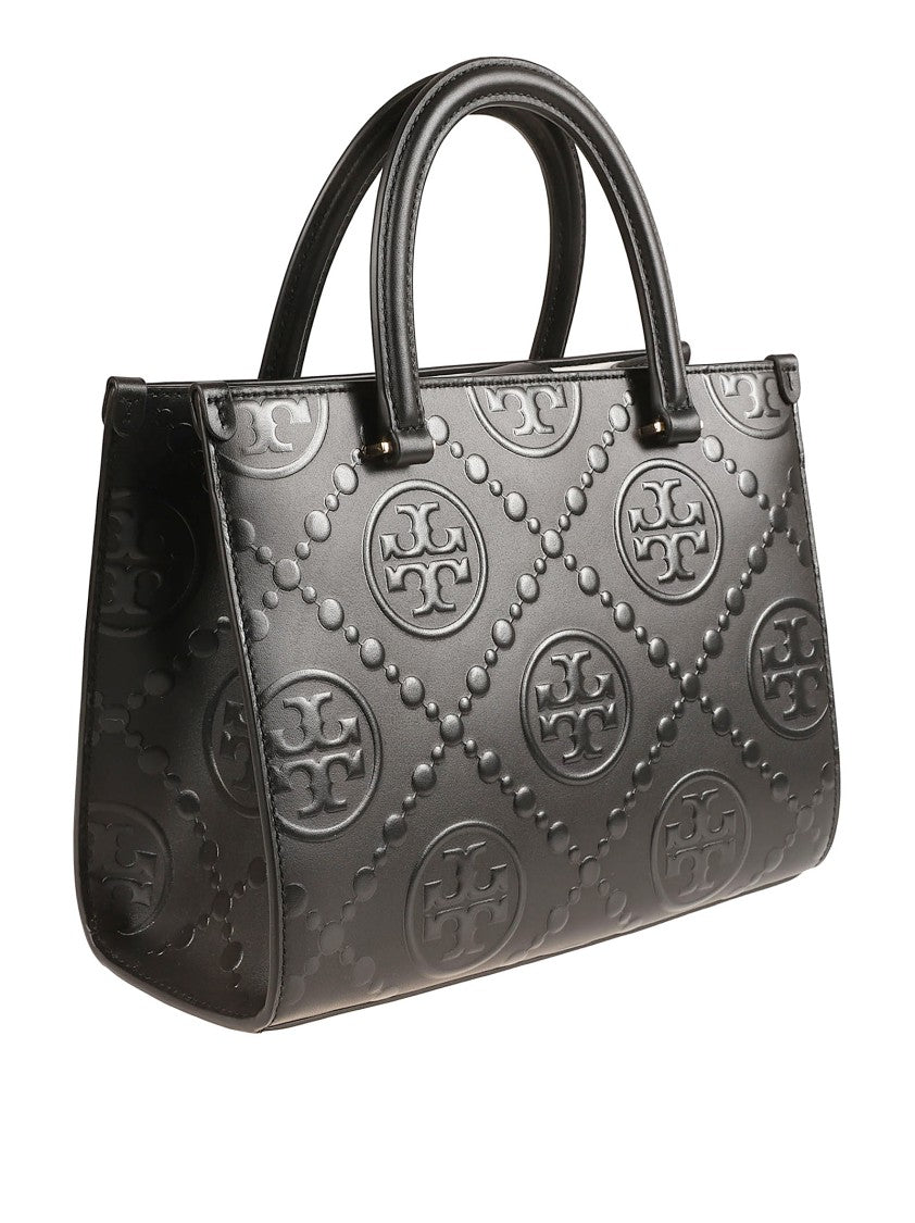 Medium Tote Bag In Embossed Leather