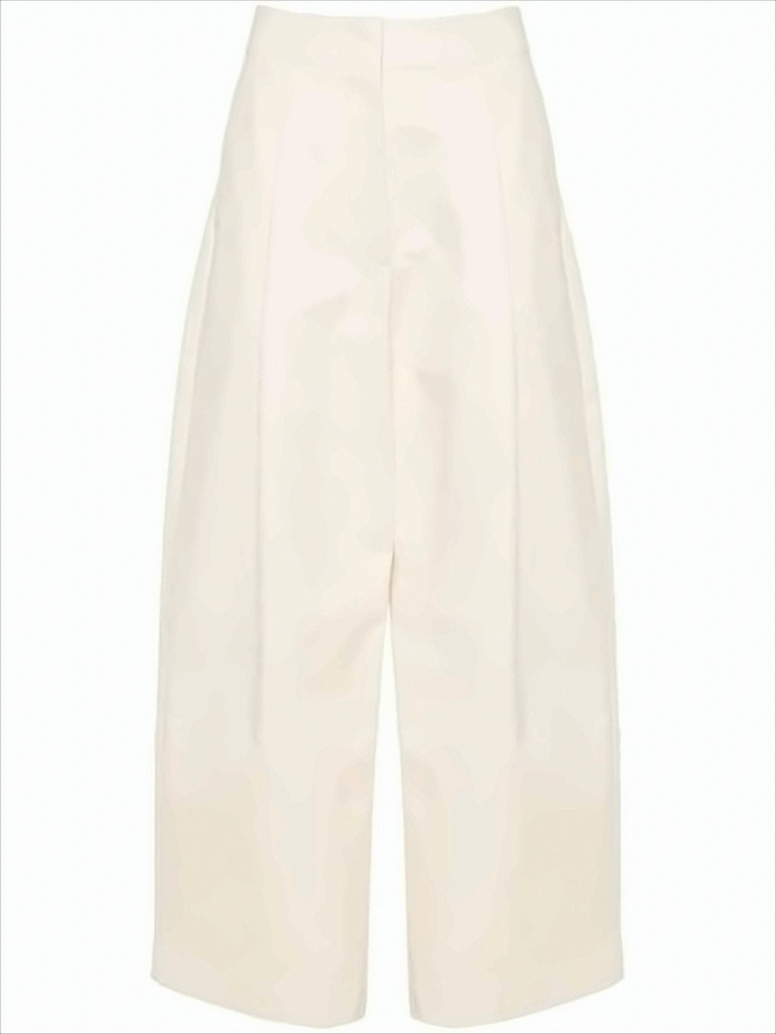 Wide-Leg Cropped Pants