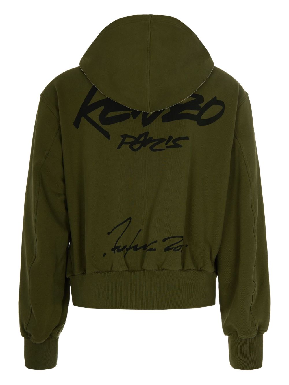 Hooded Zip-Up Sweater