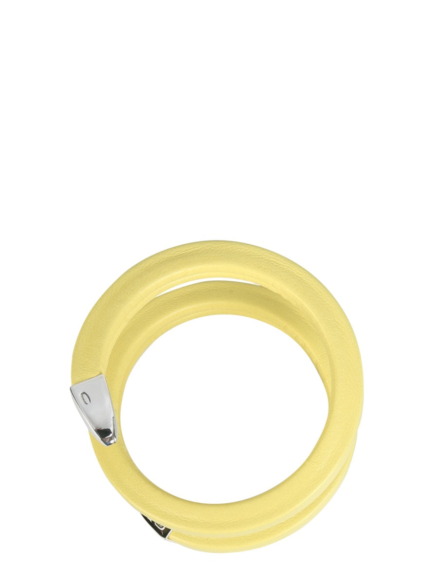 Spiral Design Sterling Silver Bracelet with Modern Twist