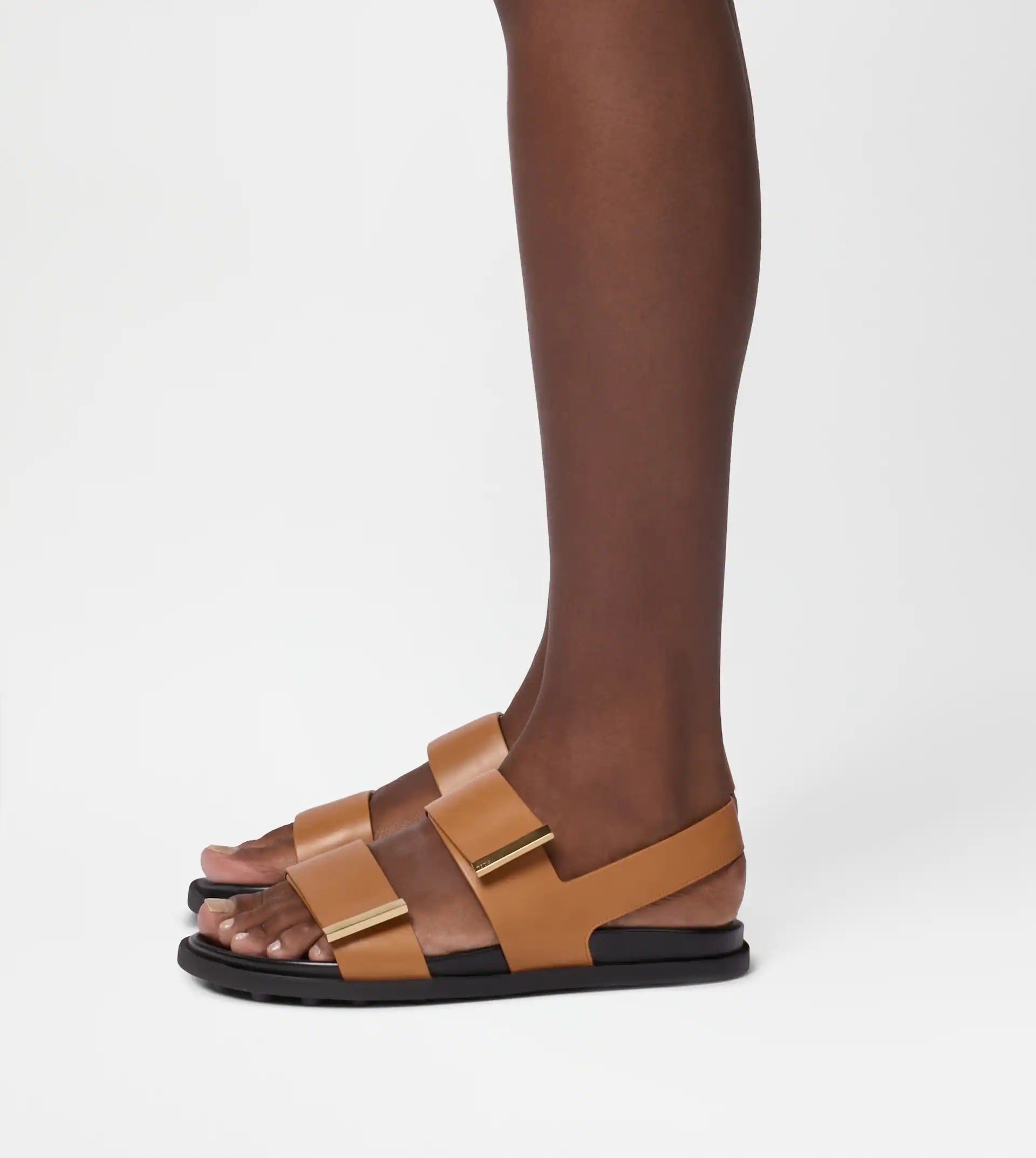Leather Cuoio Footbed+Gomma 68K Sandals