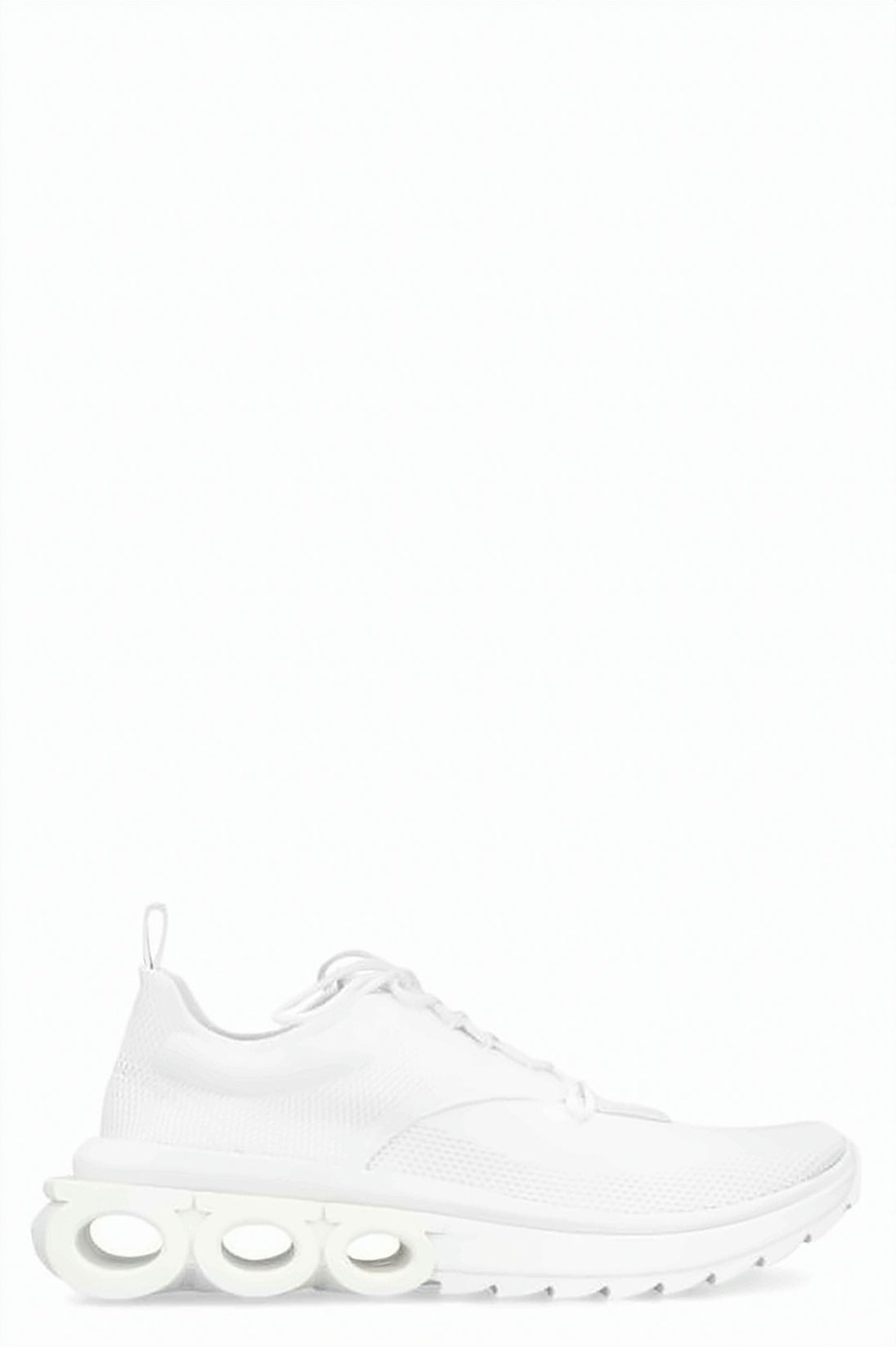 Sole Sneakers with Knit Upper