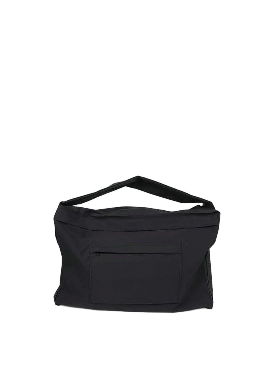 Black Nylon And Polyester Shoulder Bag