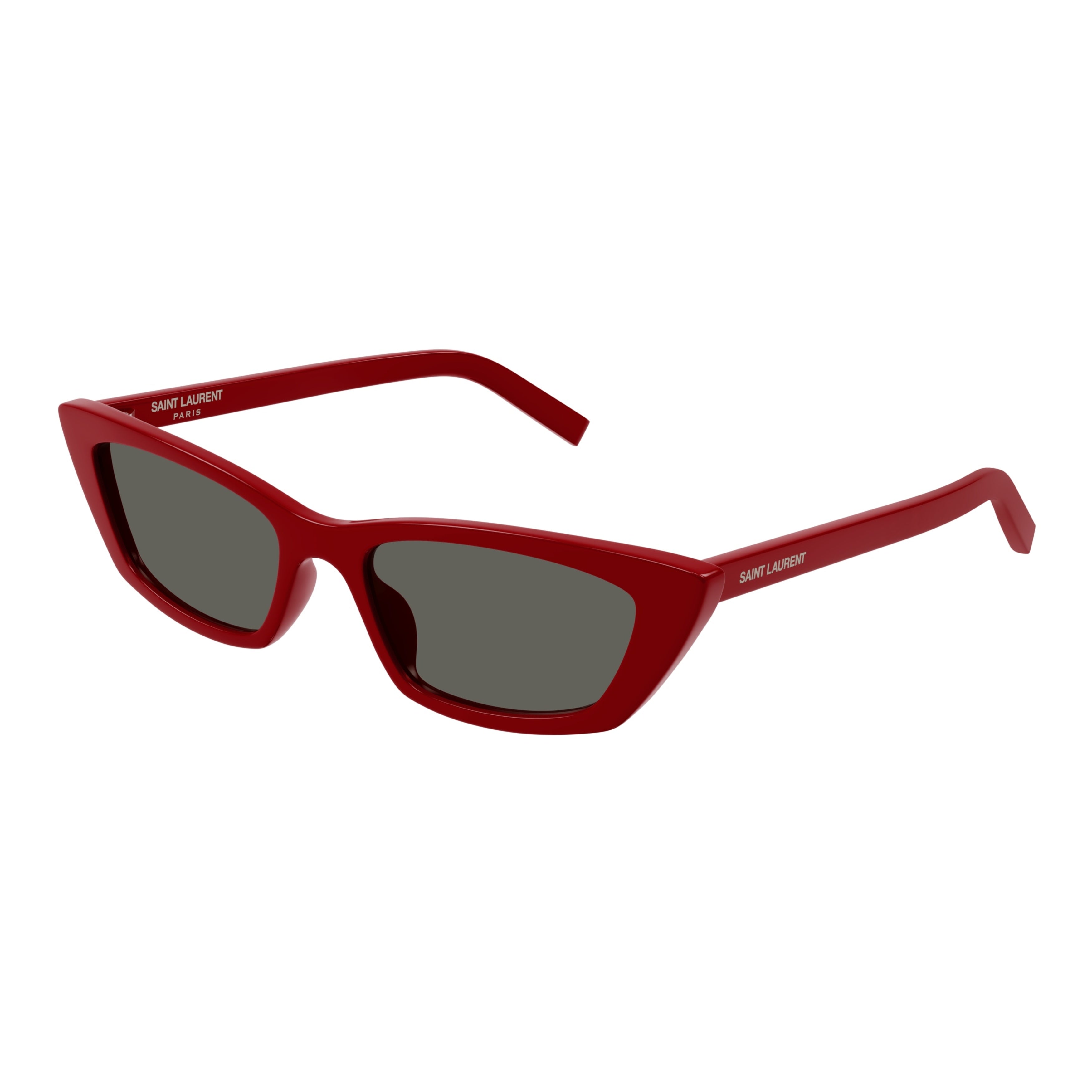 Sl 277 Angular Cat-Eye Red Sunglasses