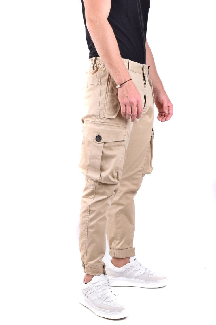 Pink Hue Cargo Trousers