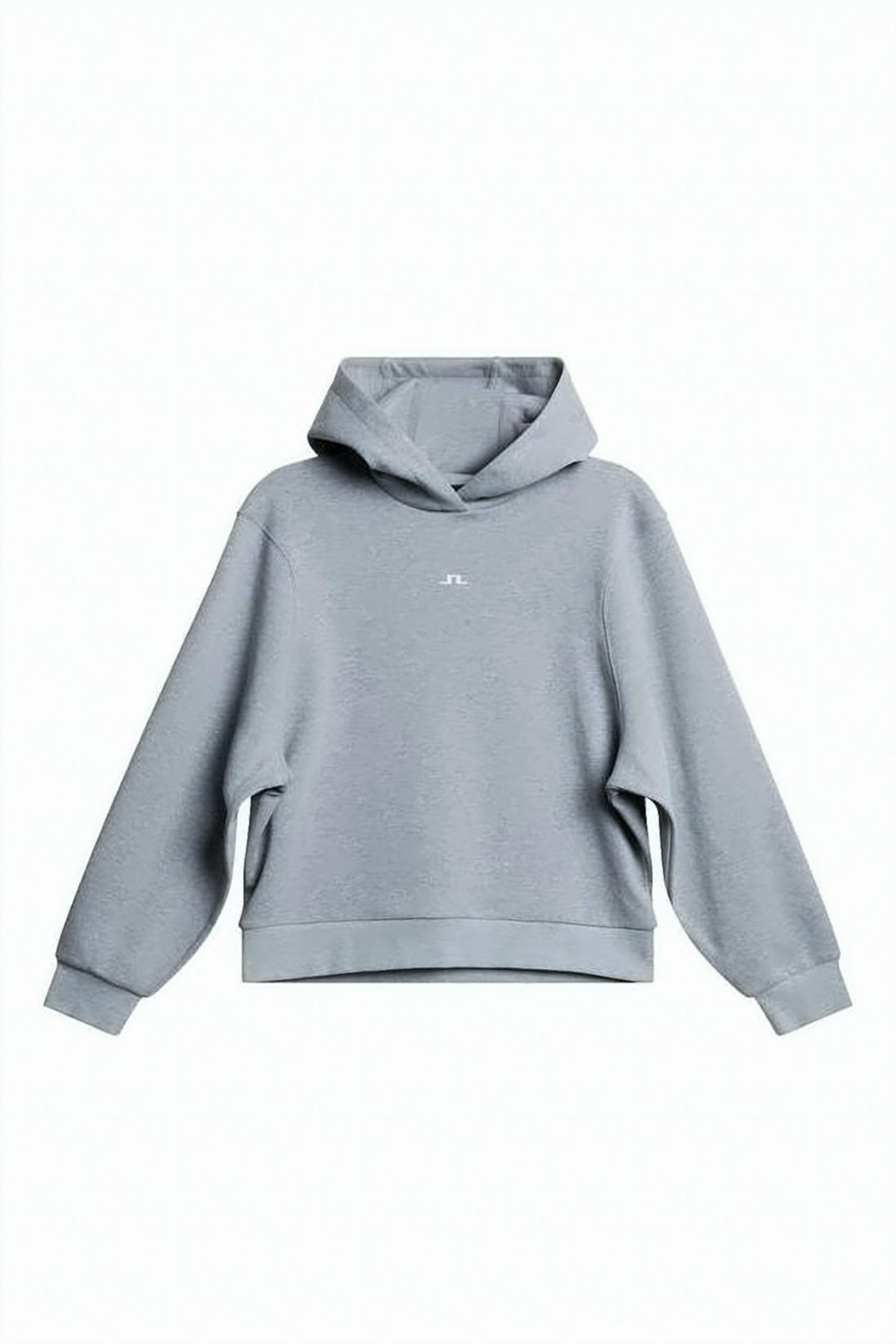 Cropped Hoodie With Relaxed Fit