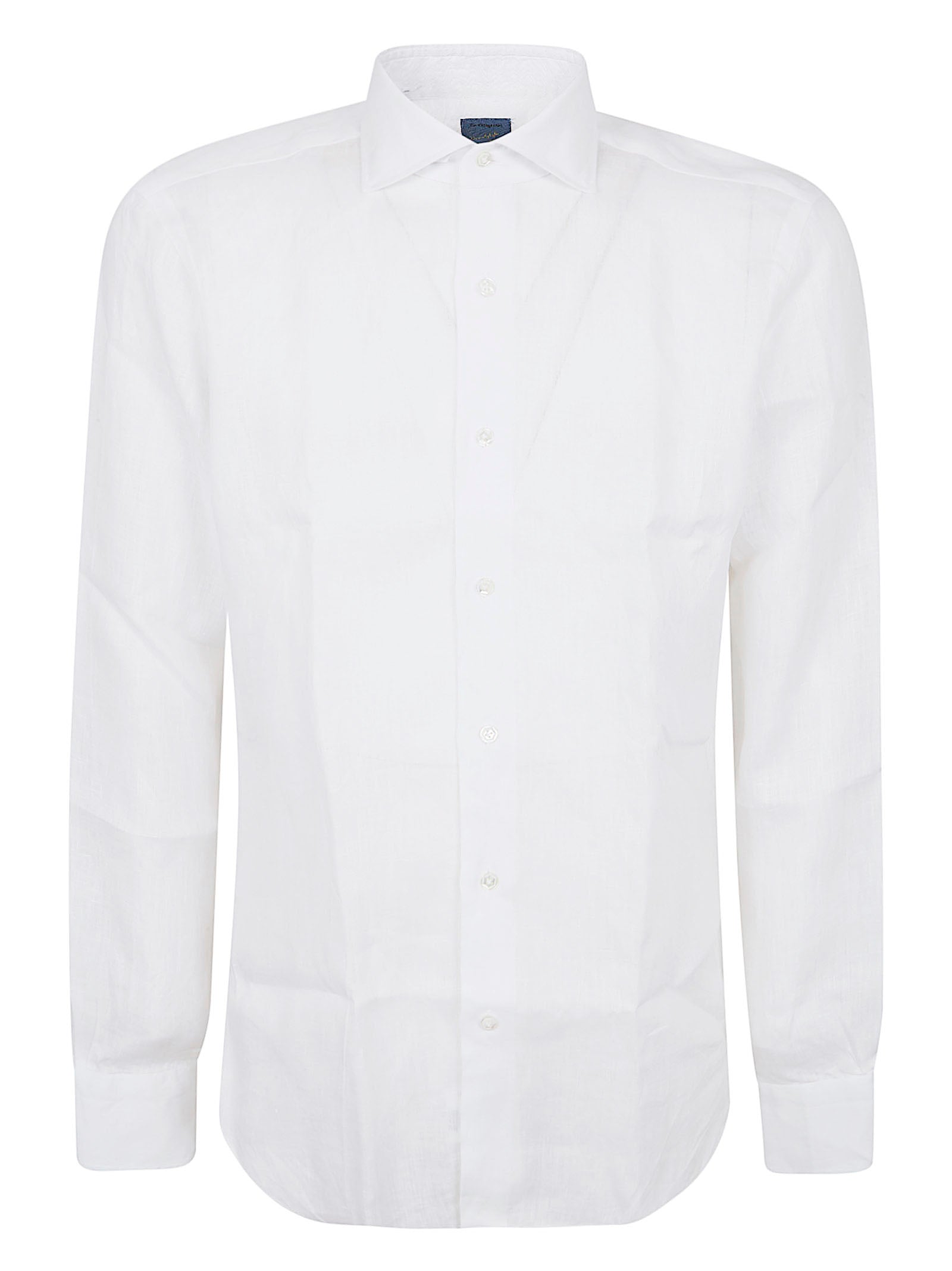 Classic Long-Sleeve Linen Shirt