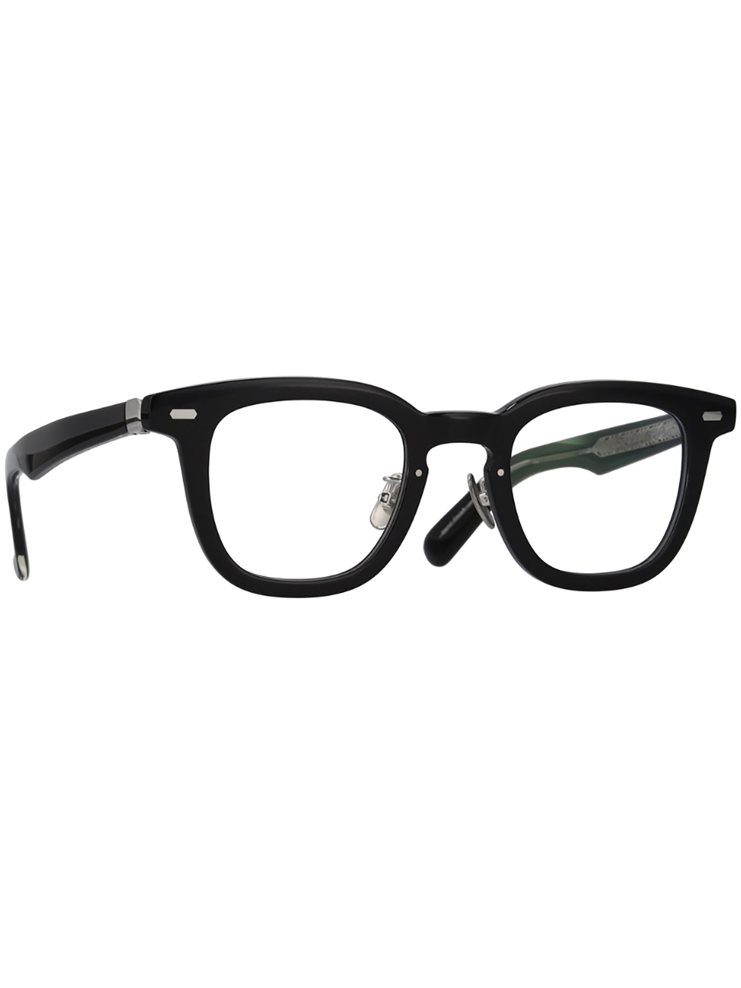 Black Acetate Optical Frames with International Fit