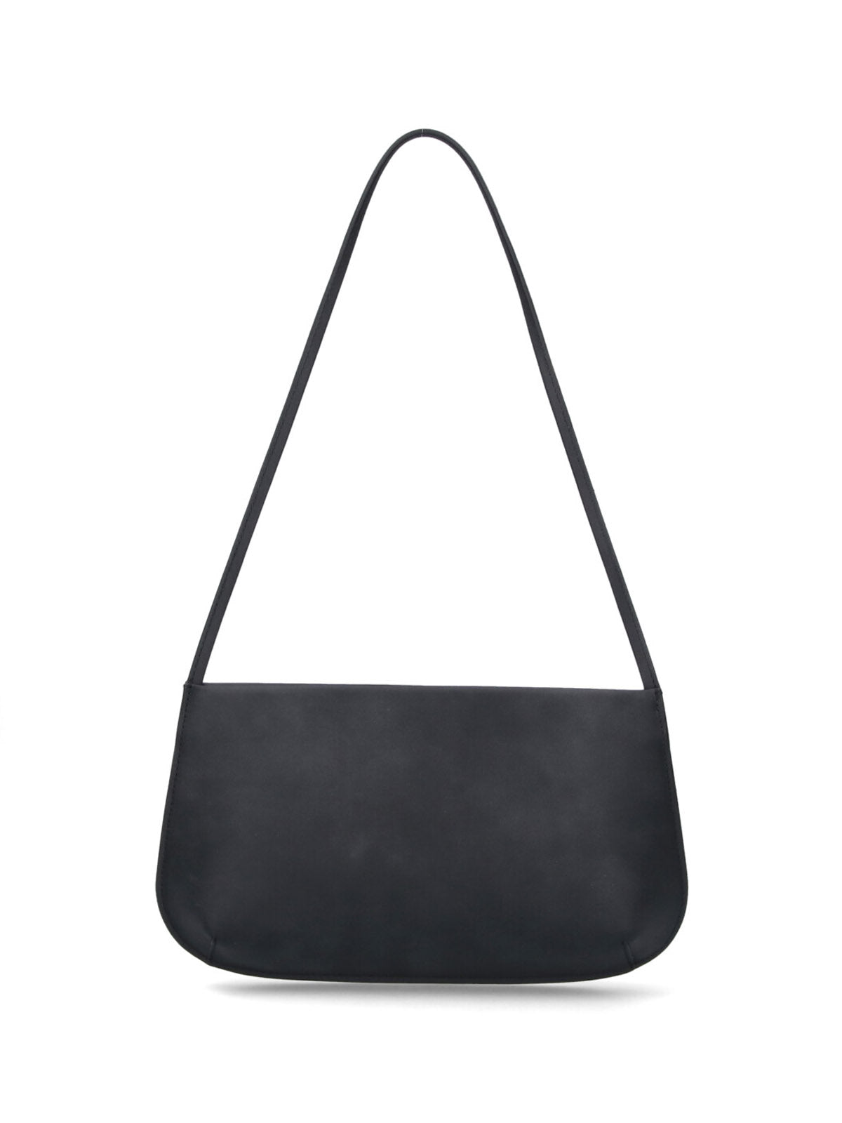 Black Bra Minimalist Leather Shoulder Bag