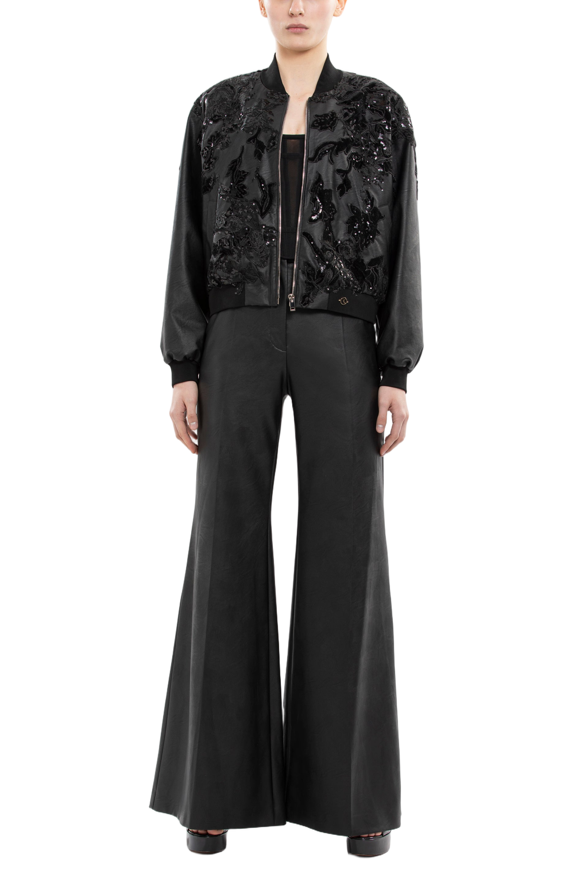 Embroidered Bomber Jacket