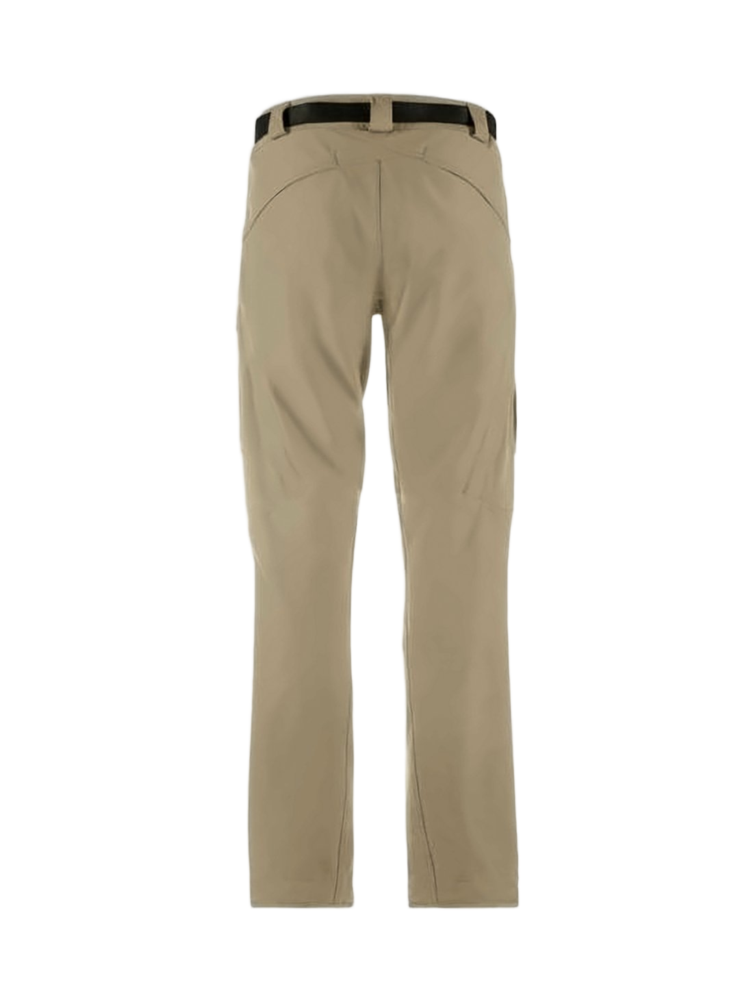 Tailored Fit Straight Pants with Adjustable Belt
