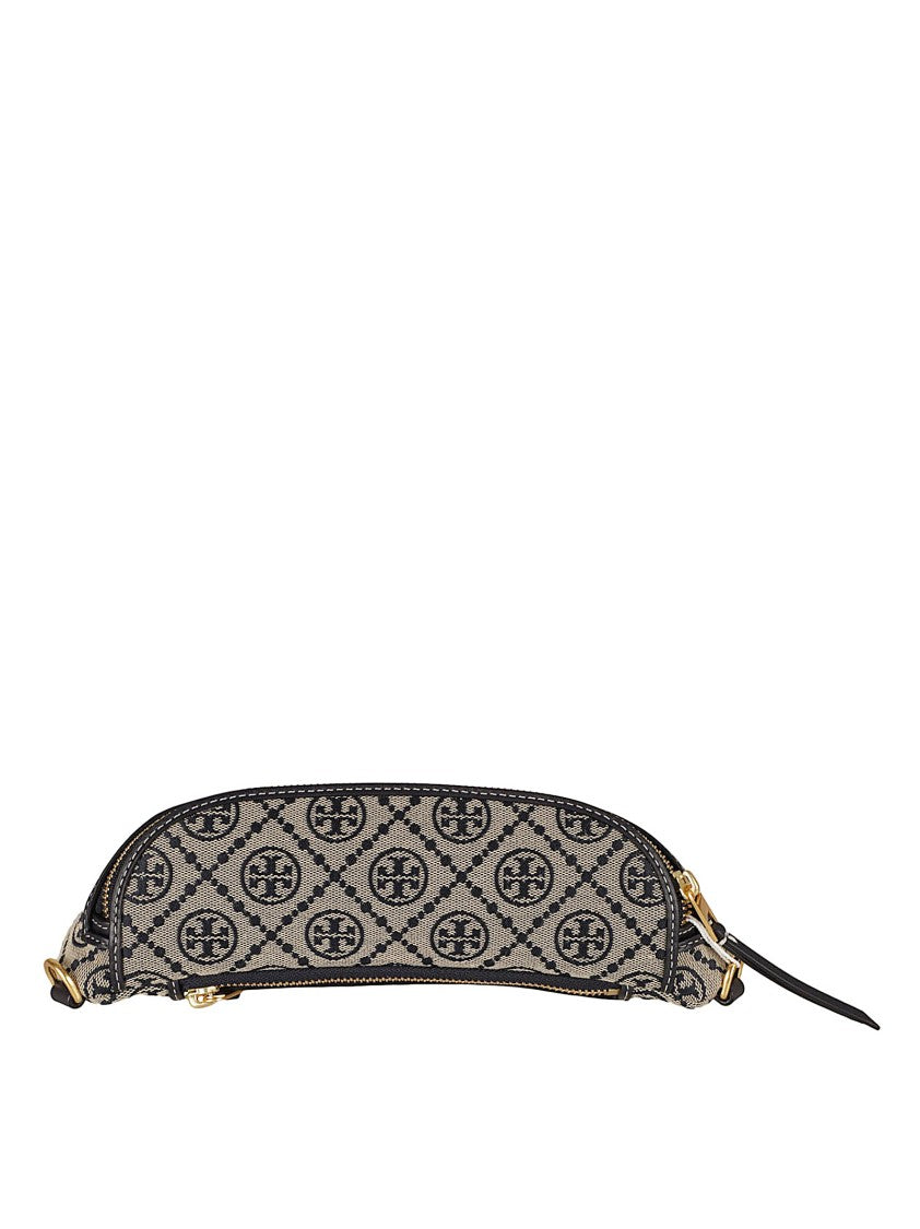 Rounded Shoulder Bag With Distinctive Pattern