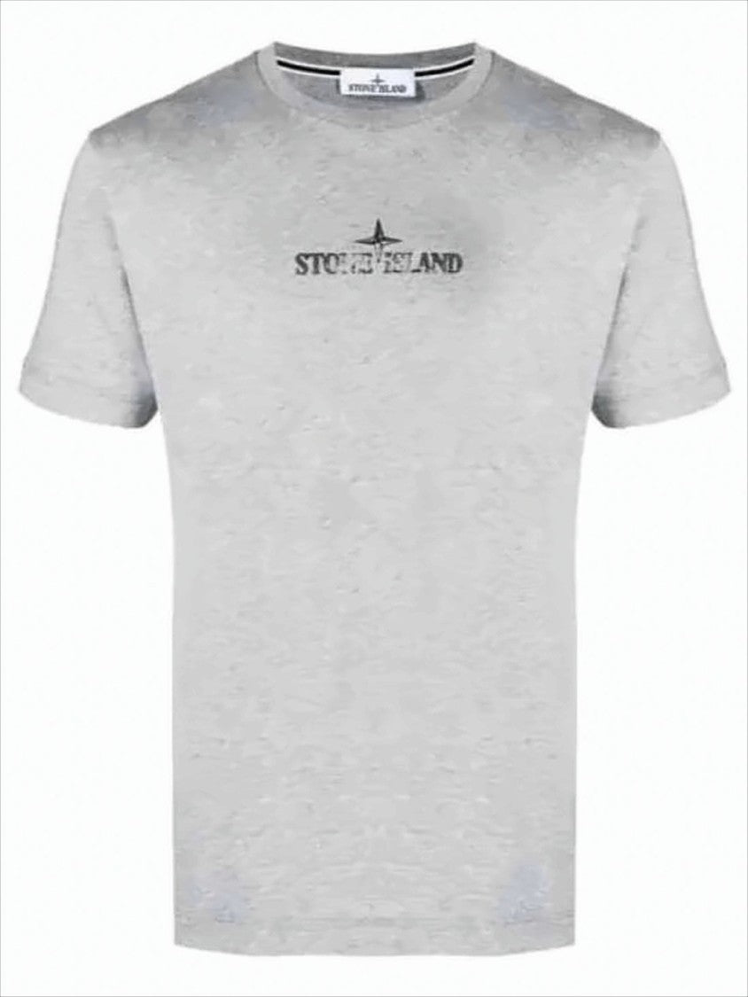 Short-Sleeved Crew Neck T-Shirt