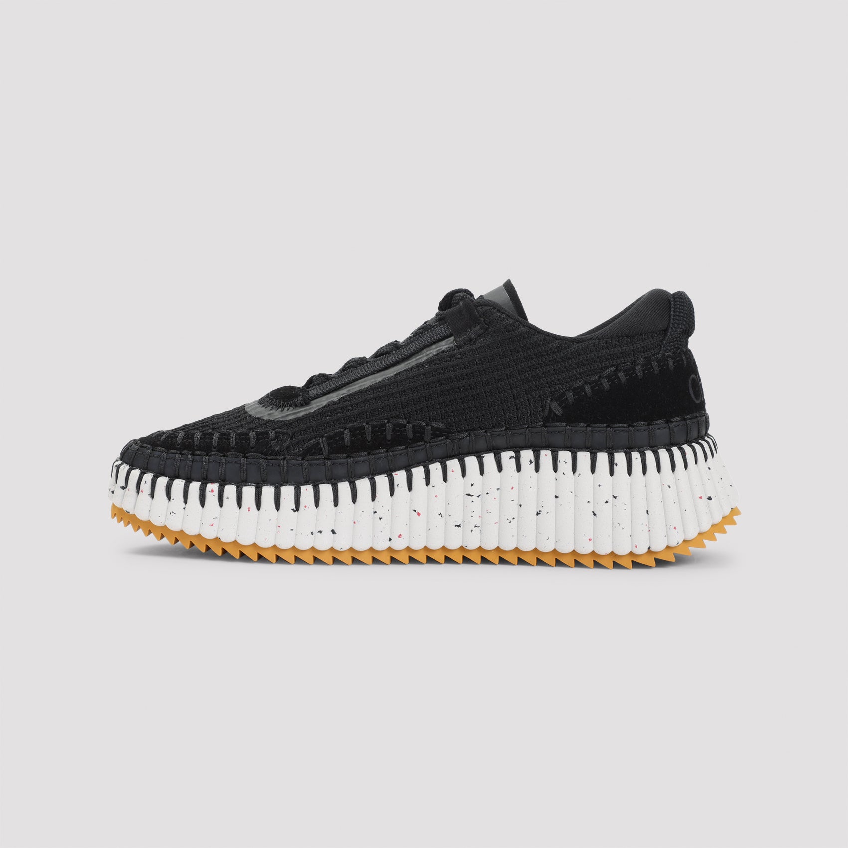 Black Nama Sneakers In Lower-Impact Mesh