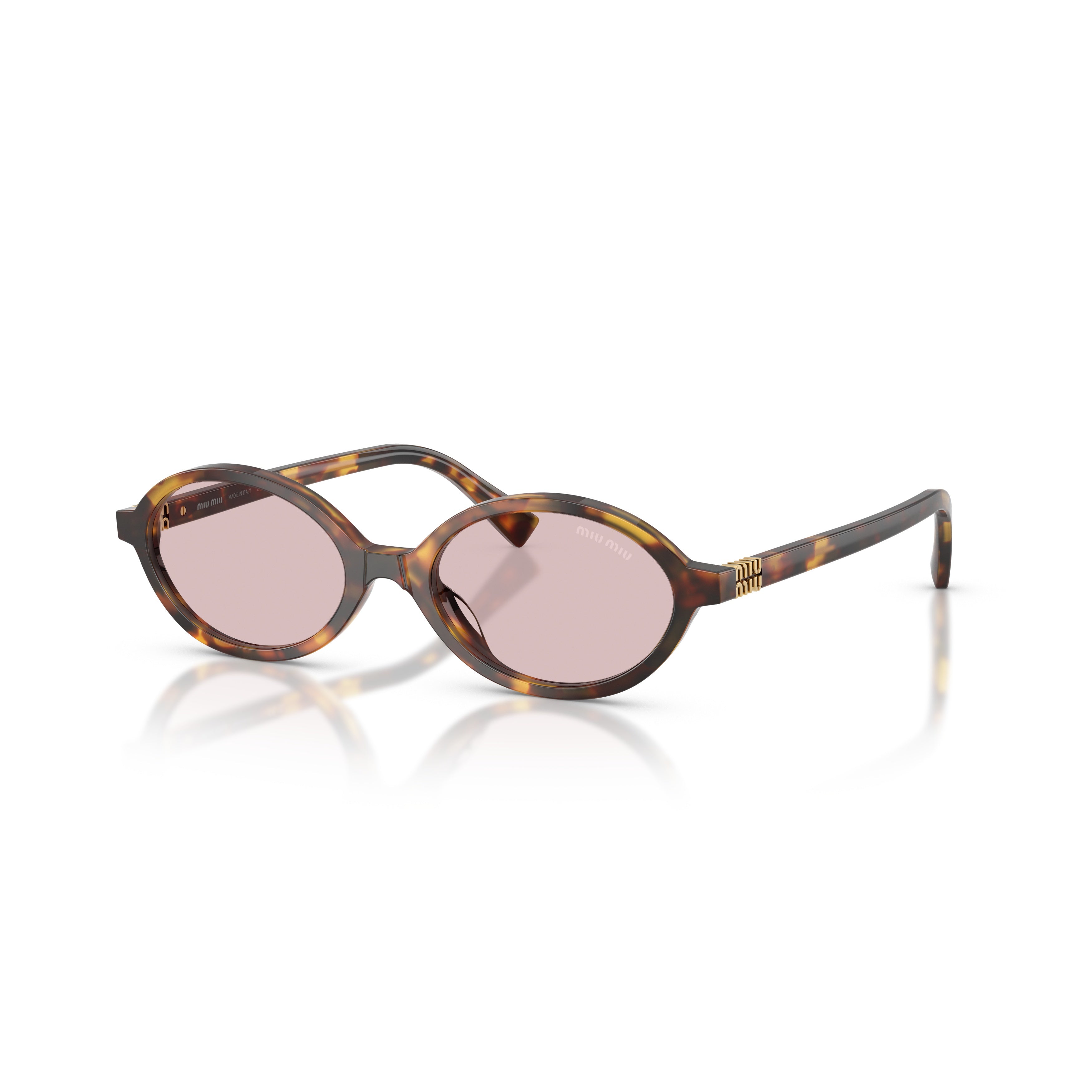 0mu 04zs Tortoiseshell Oval Sunglasses