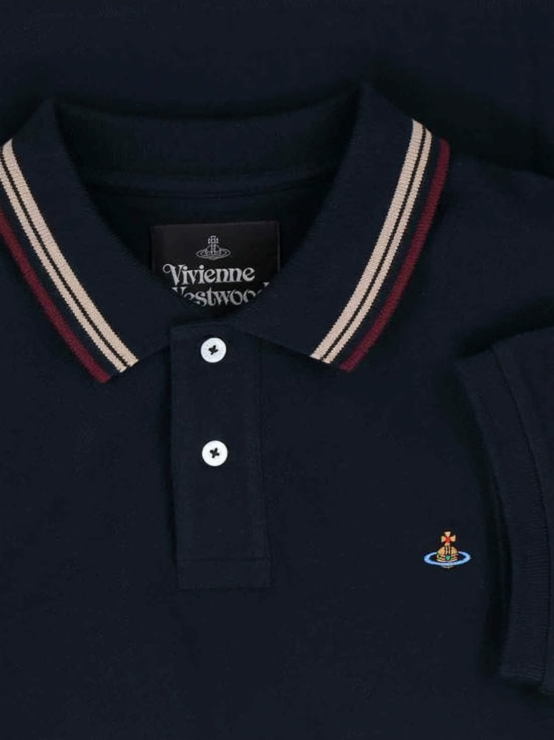 Classic Polo Shirt with Ribbed Collar