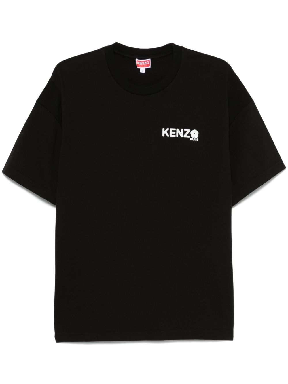 Relaxed Fit Black Crew Neck T-Shirt